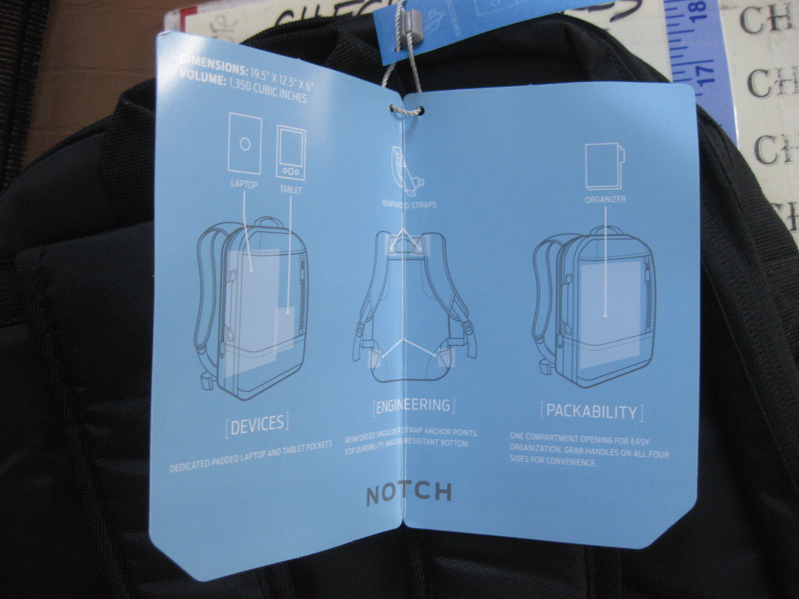 NEW NWT Samsonite 75588 1041 1068 Outlab NOTCH Backpack, CHOOSE CLRS