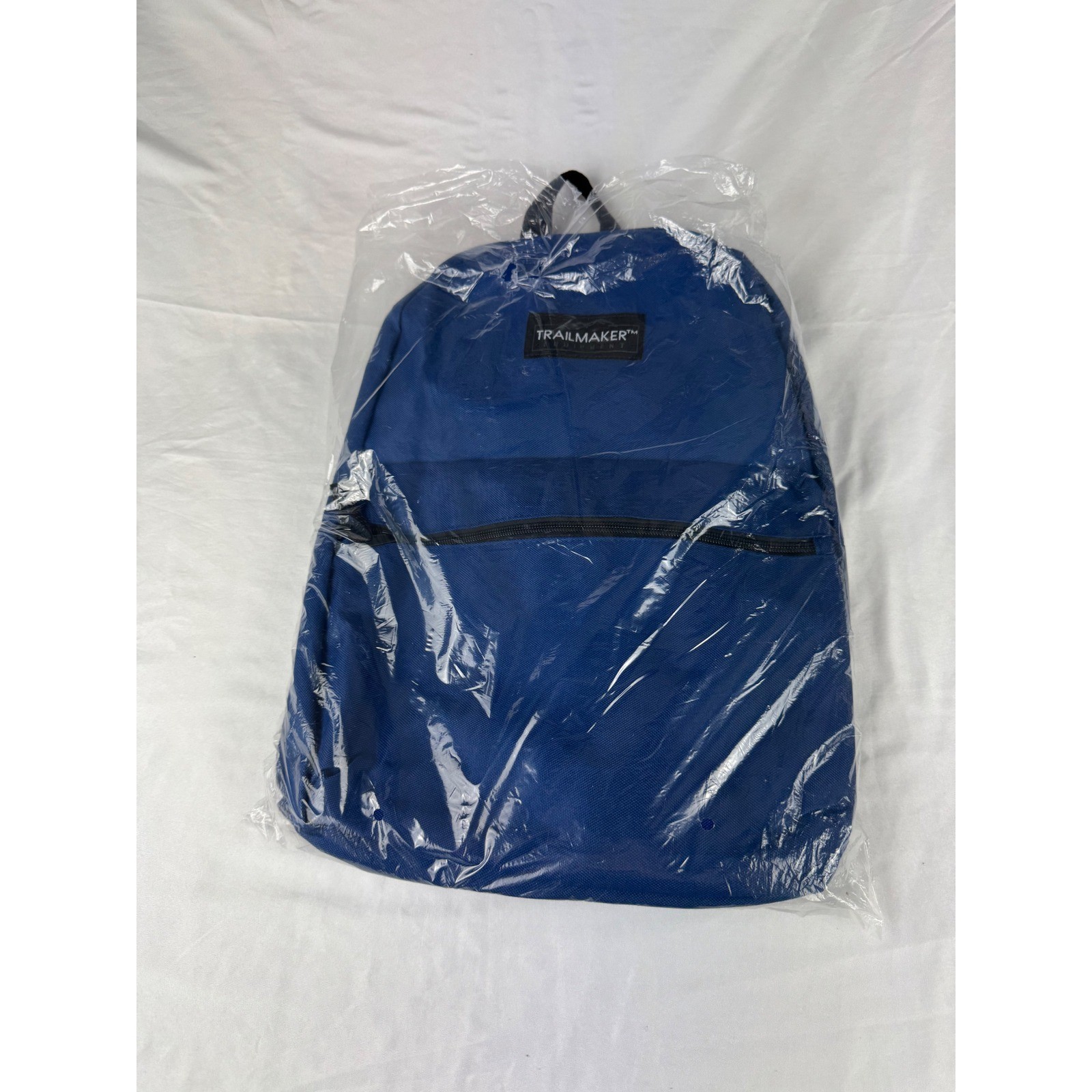 Trailmaker Navy Blue Backpack Book Bag School Travel Laptop Ready