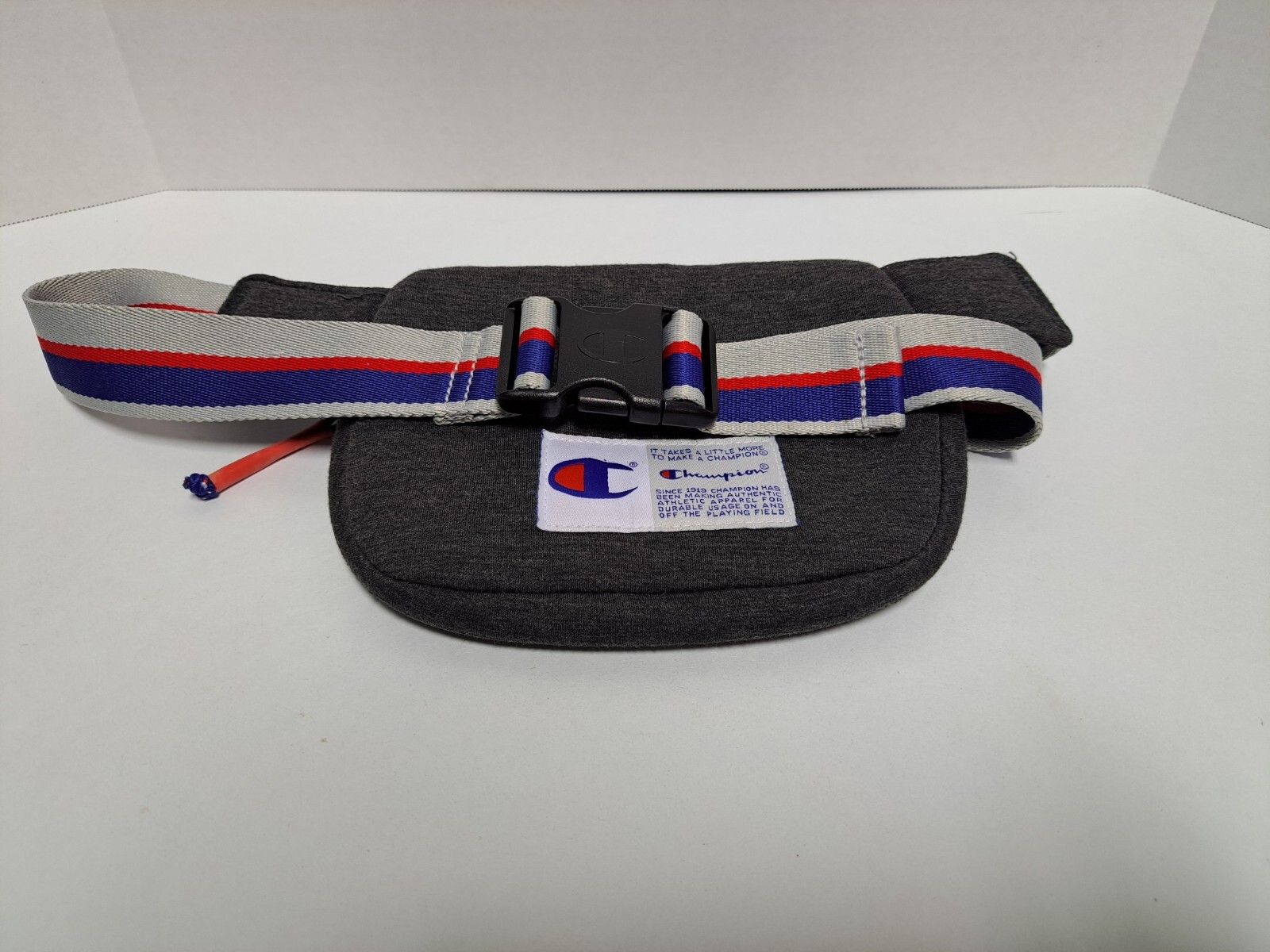 Champion Dark Heather Grey Attribute Waist Fanny Pack Travel Bag