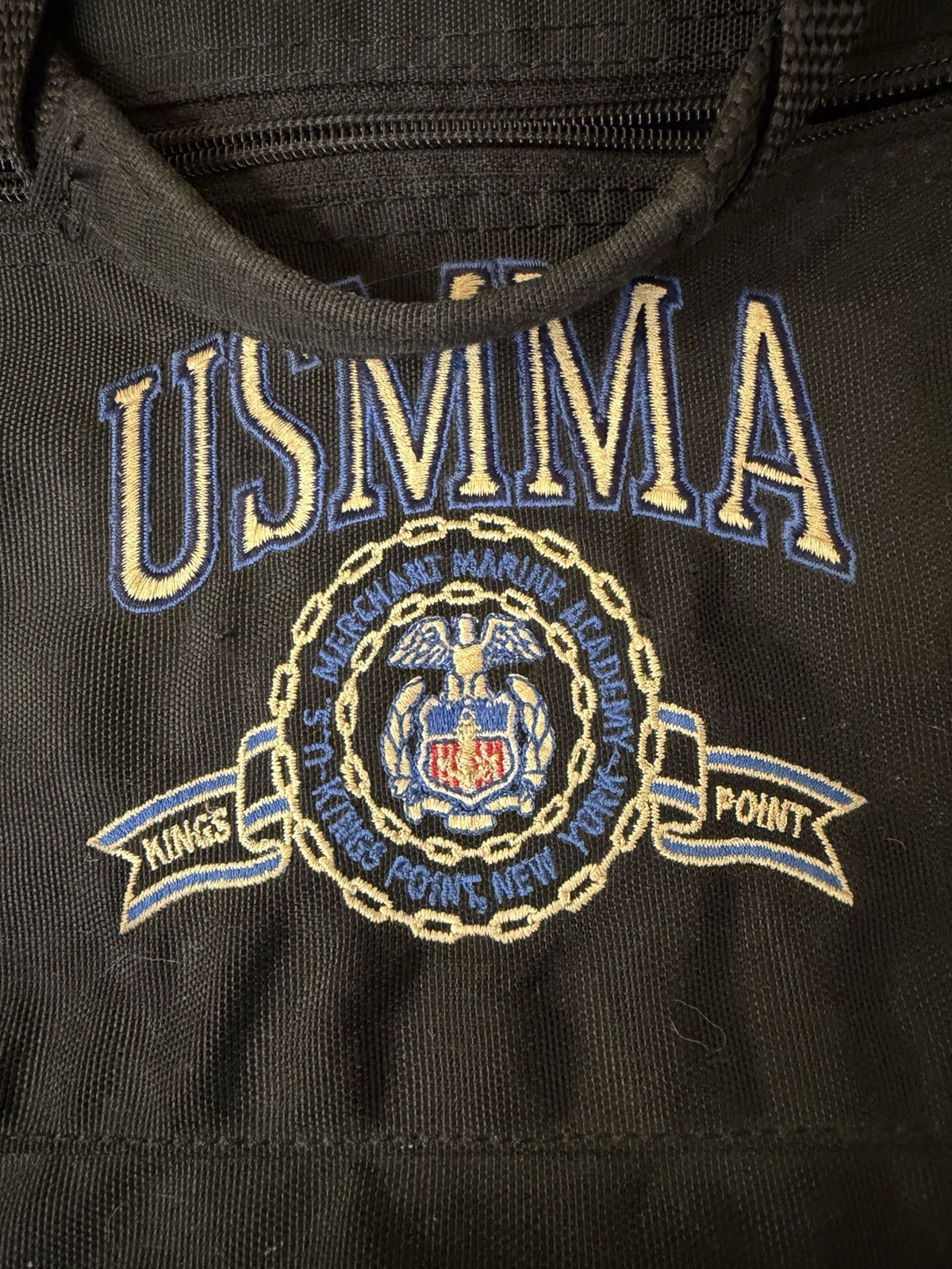 Outdoor Products Messenger Bag Black USMMA Kings Point Laptop Shoulder Bag USA