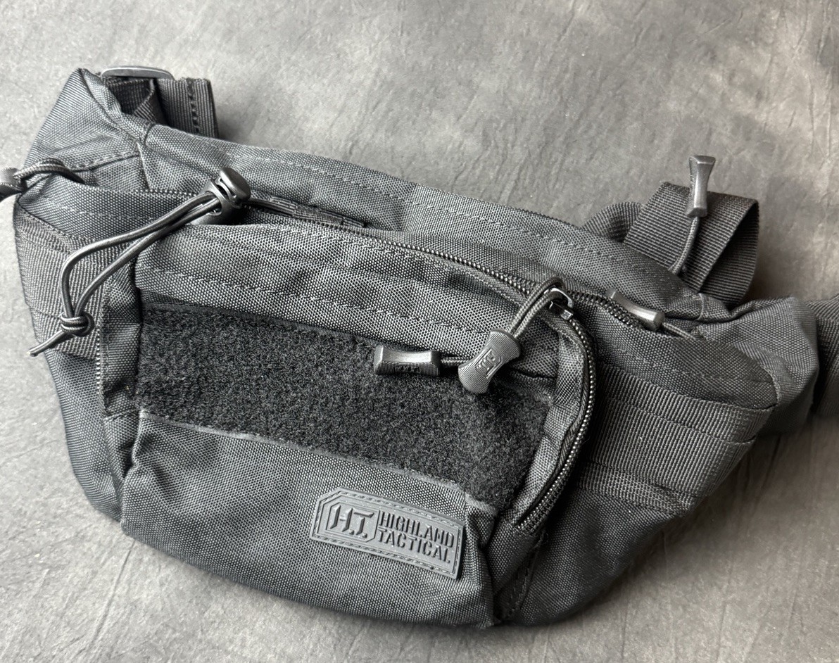 HIGHLAND TACTICAL Hunt Camping Hiking Pouch Sports Utility Zipper Gear Pouch Bag
