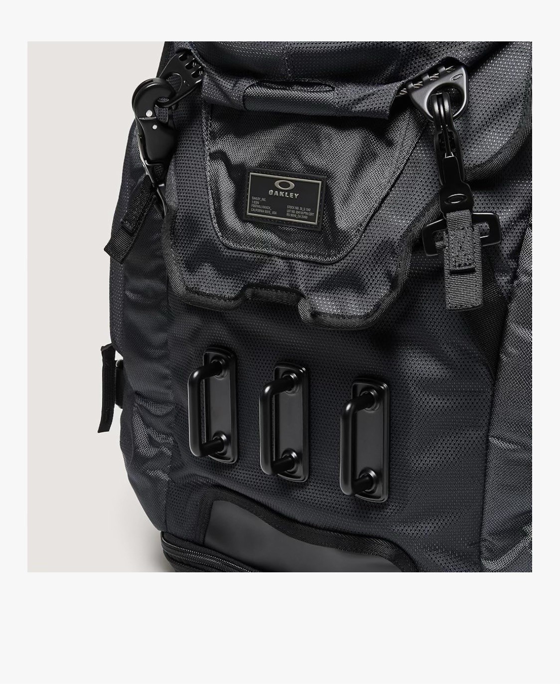Oakley Kitchen Sink Backpack Black Graphite Laptop Sleeve Shoe Compartment