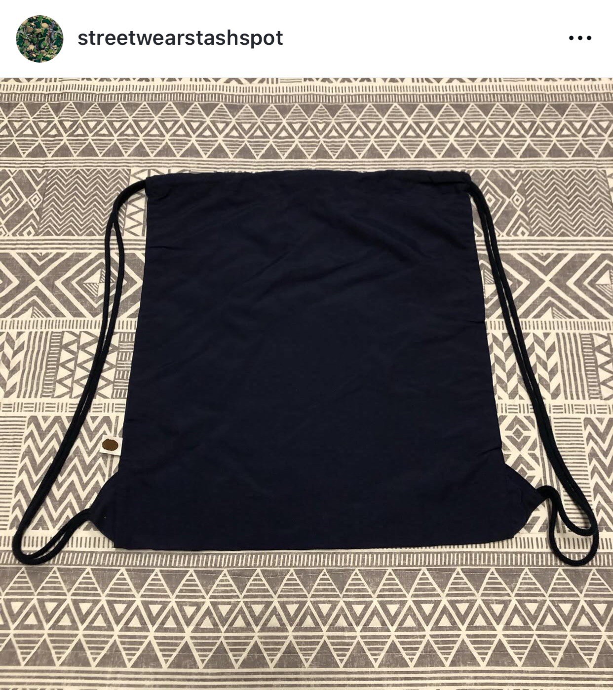 A Bathing Ape Gym Bag Size Free