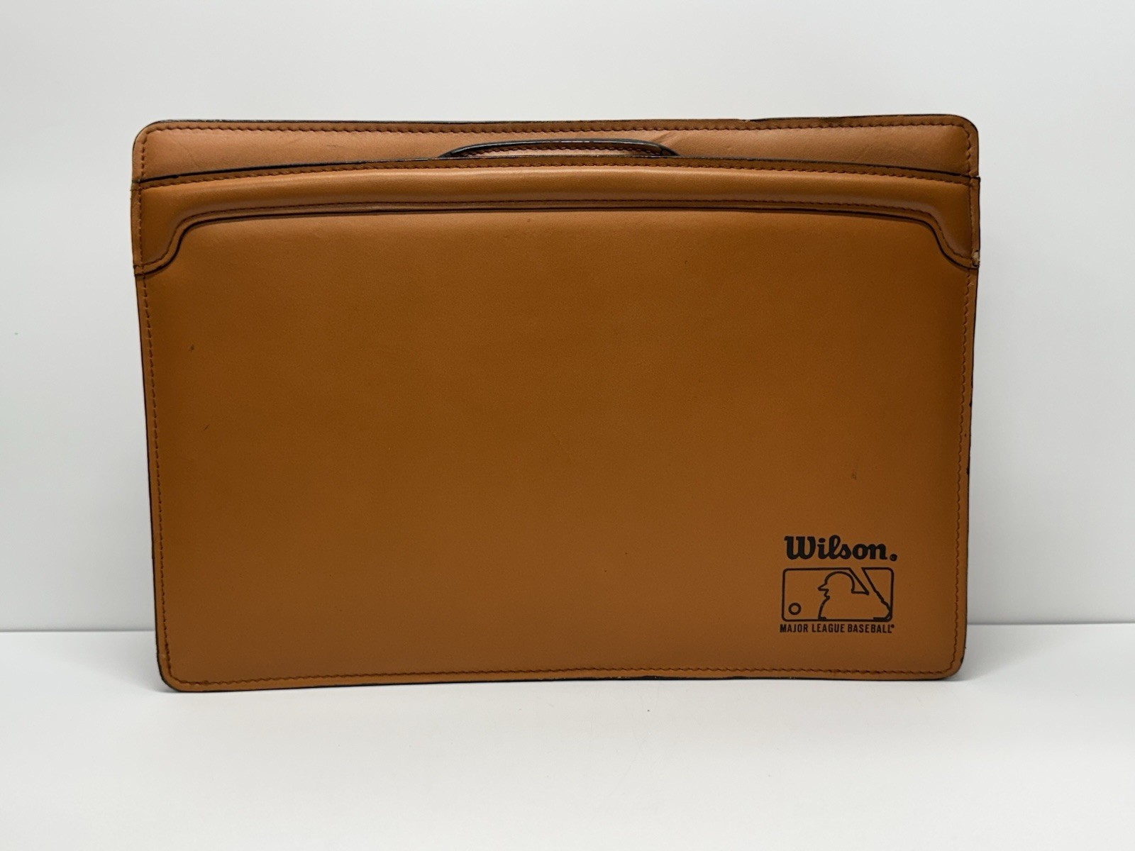Wilson Baseball Glove Leather Briefcase Bag Satchel 16.5” X 12 X 5 RARE