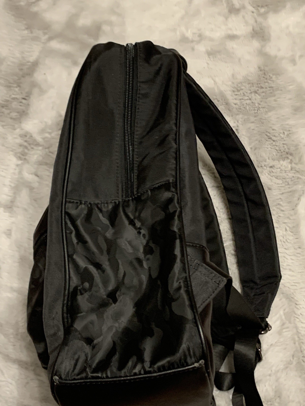 Robert Grahm Black Camo Skull Travel Backpack Bag Designer Rare