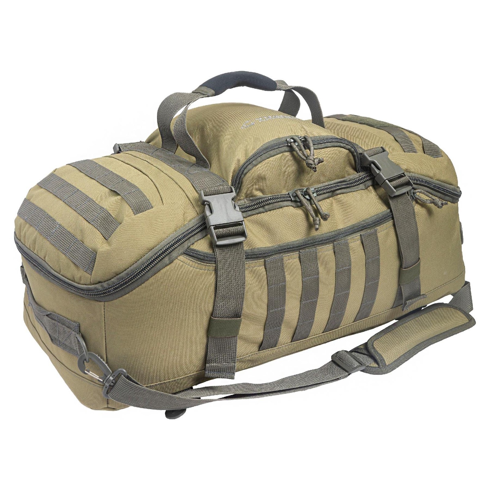Bugout Bag – EDC Durable 600D Polyester 55L Tactical Duffel & Backpack for Tr…