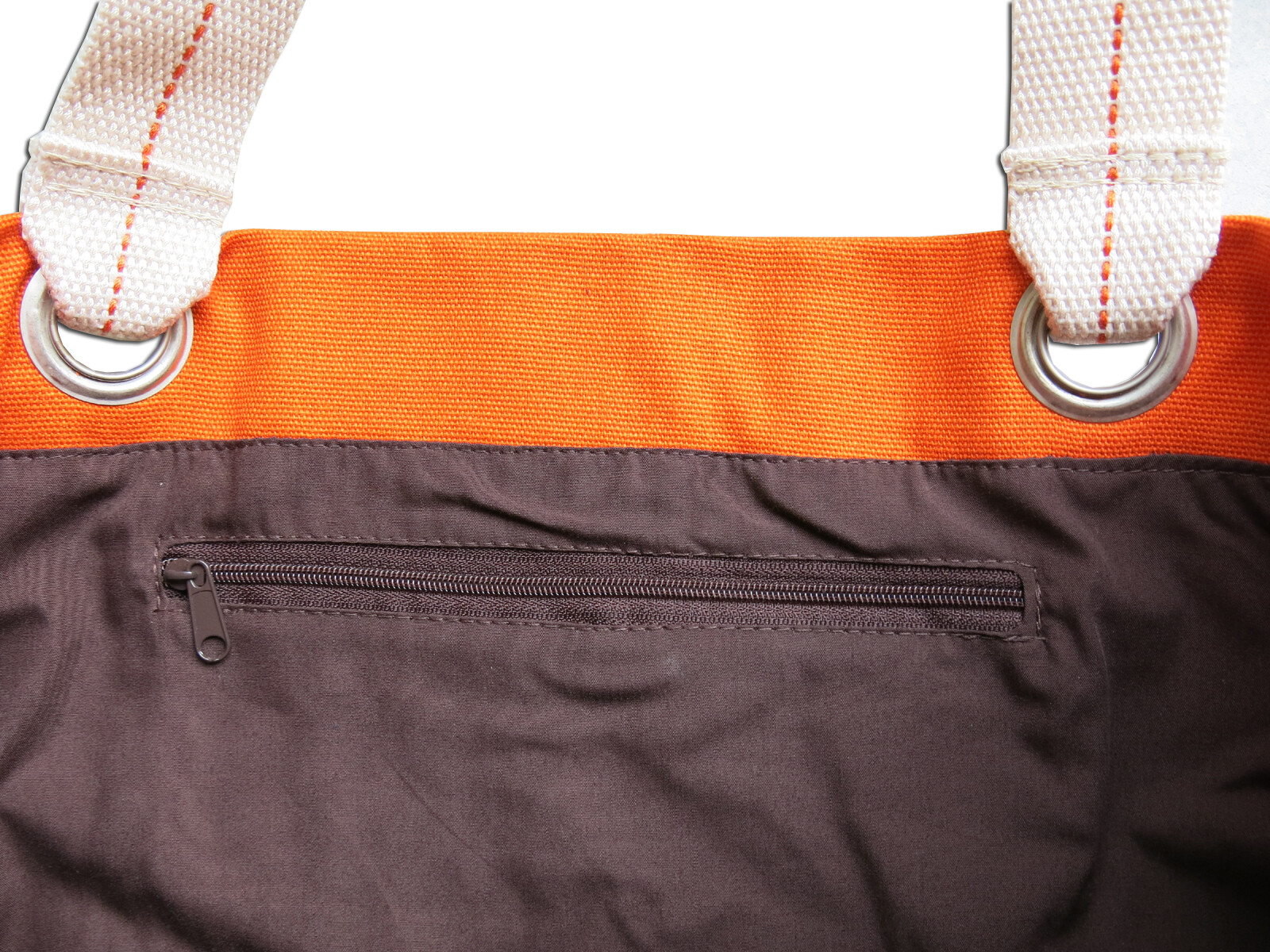 USA Tote Bag Shopper Fully LINED – WELL MADE 100% COTTON CANVAS!