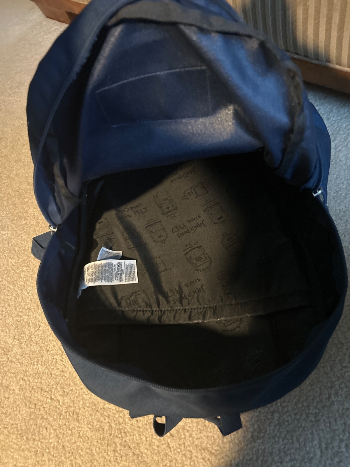 Jansport superbreak plus backpack Navy Used-Excellent