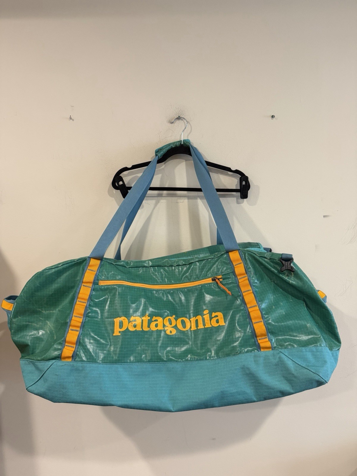 Patagonia Black Hole 120L Duffel Bag Howling Turquoise Rare 49351