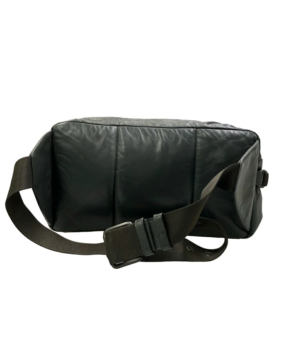 Bottega Veneta Intrecciato Belt Bag Gray