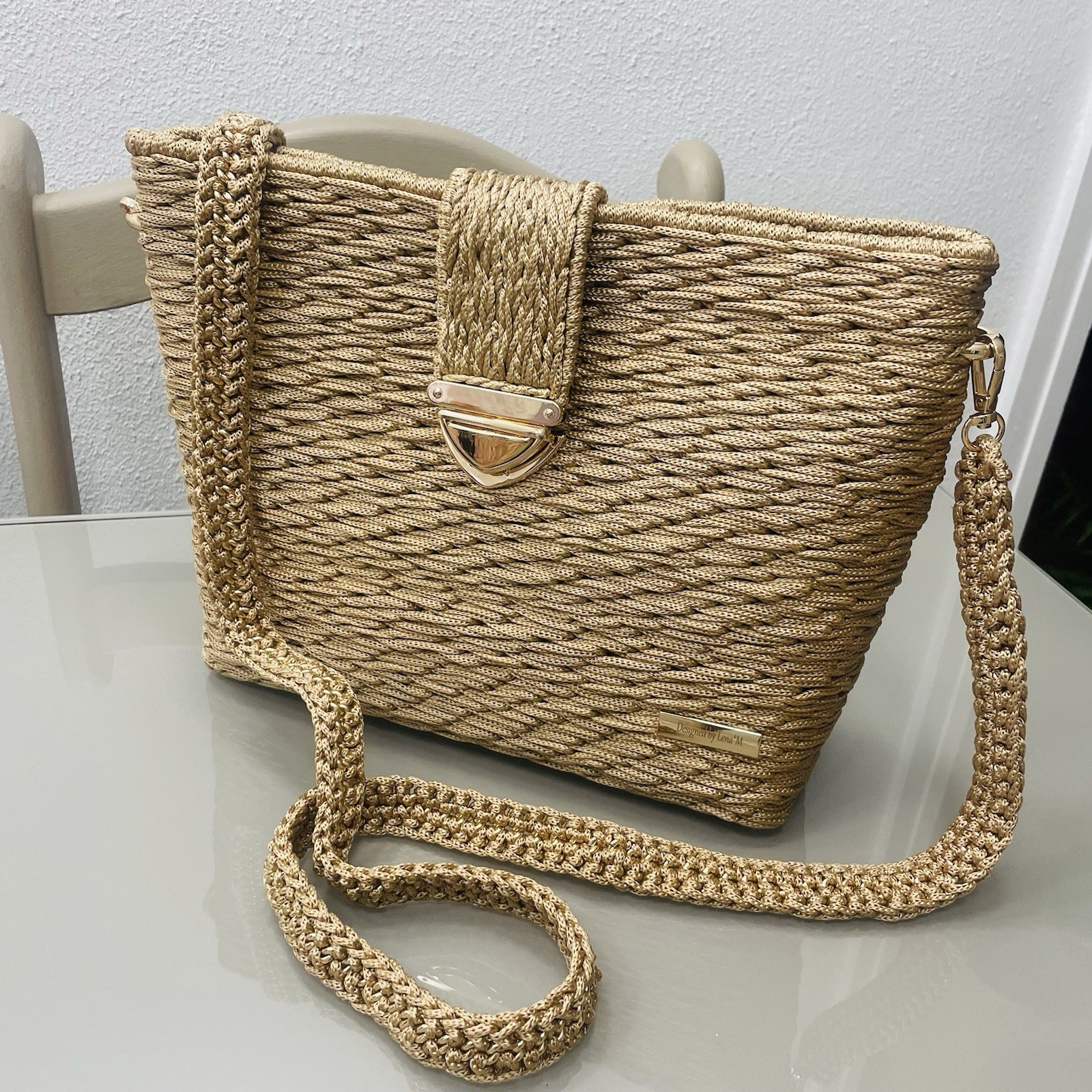 Ladies Summer Handbag – Handmade – Elegant & Lightweight