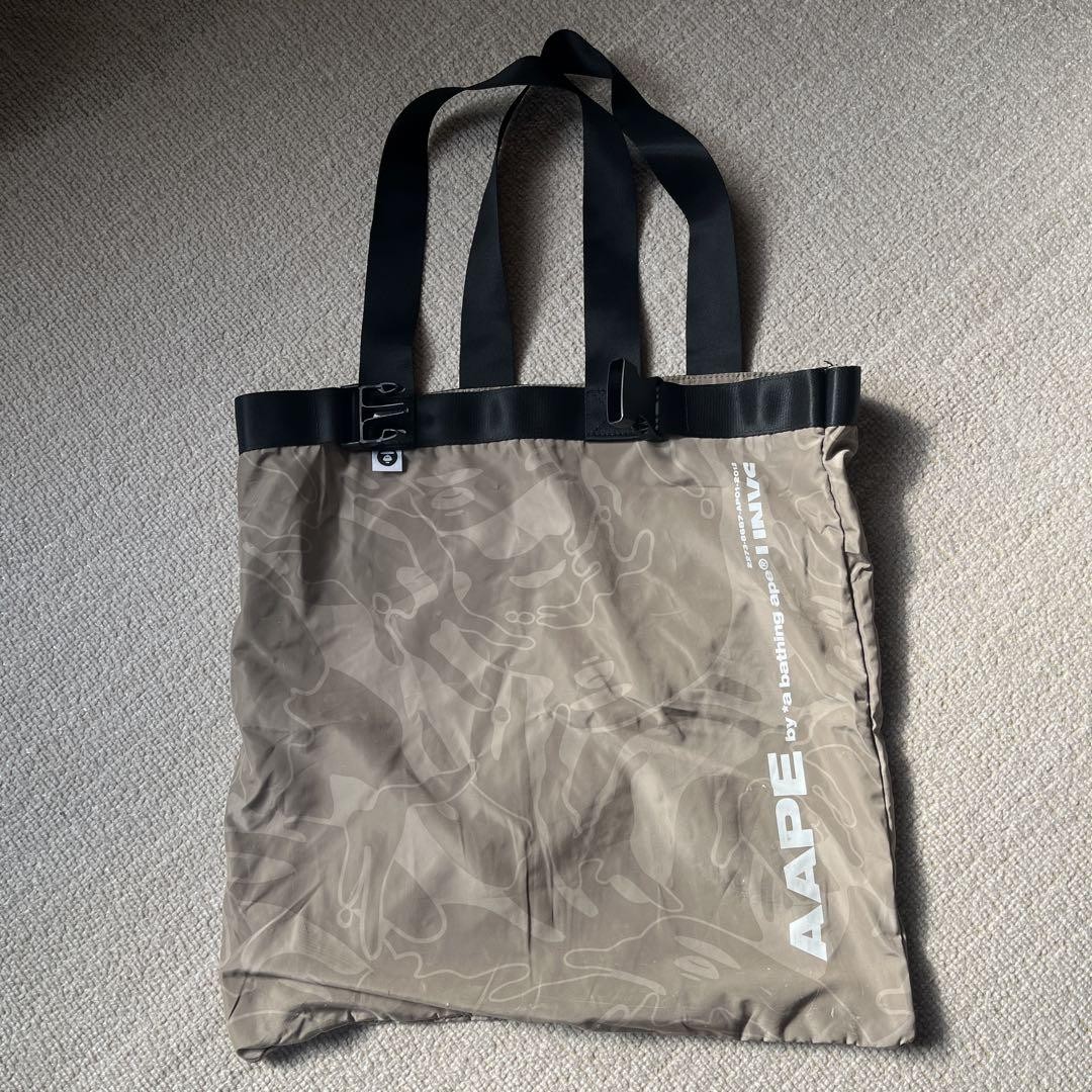 AAPE Camouflage Tote Bag