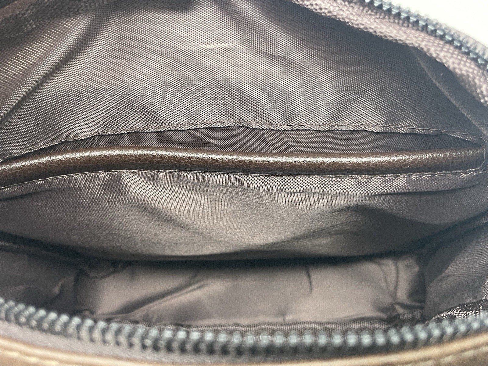 Weixier Brown PU Vegan Leather Crossbody Messenger Shoulder Bag 10 x 11.5″ New