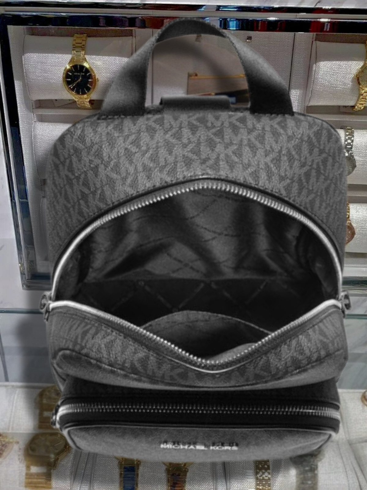 Michael Kors Cooper Men MK Logo Sling Pack Shoulder Crossbody Bag Variation