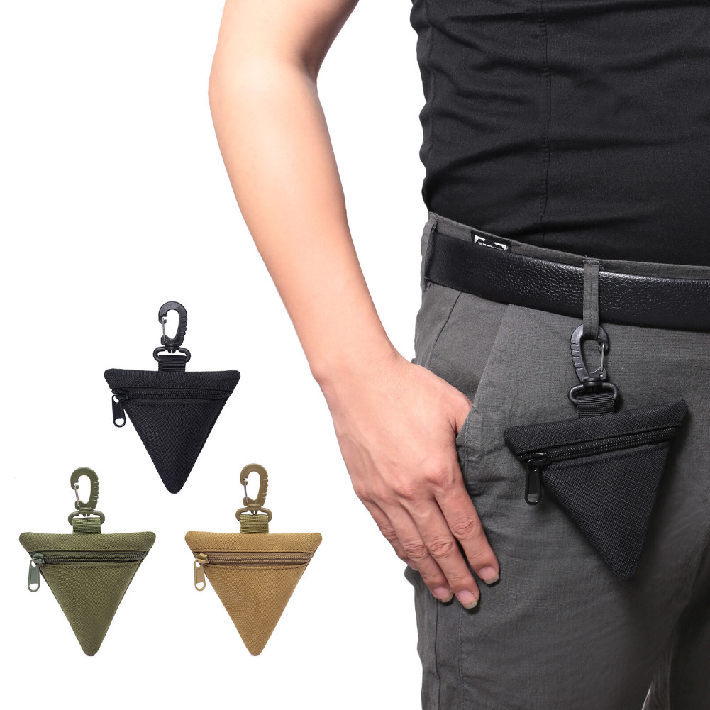 Tactical Small EDC Key Case Wallet Waist Belt Bag Pouch Holder Purse Coin Pocket