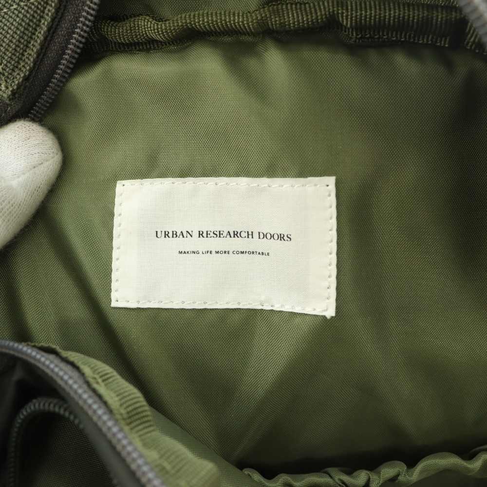 Urban Research Doors URBAN RESEARCH DOORS URD BACKPACK Backpack Gray Khaki SS