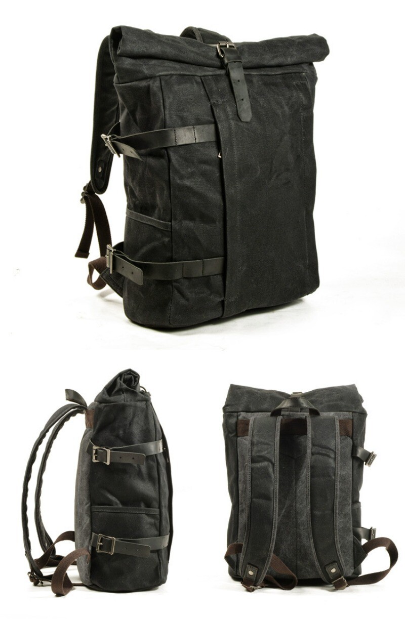 Men Large Capacity Outdoor Mountaineering Waterproof Travel Bag Casual Backpack