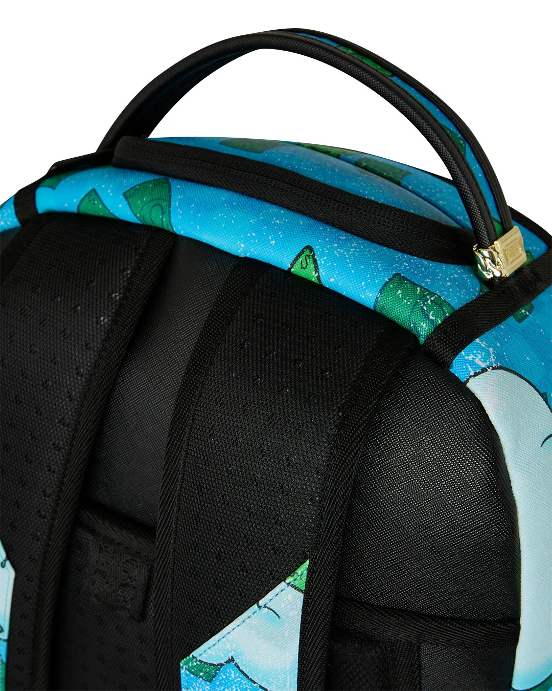Sprayground AIR RITCHIE RICH Backpack🔥New Black Large Bookbag Kids School Bag