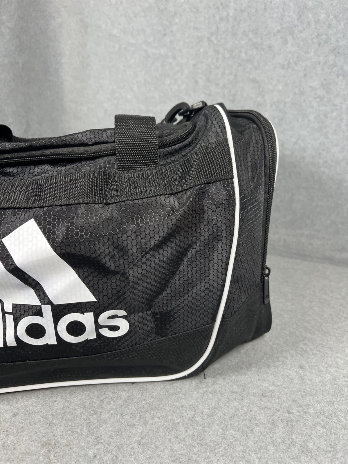 Adidas Duffel Bag – Medium – Black – 20” X 11” X 12”