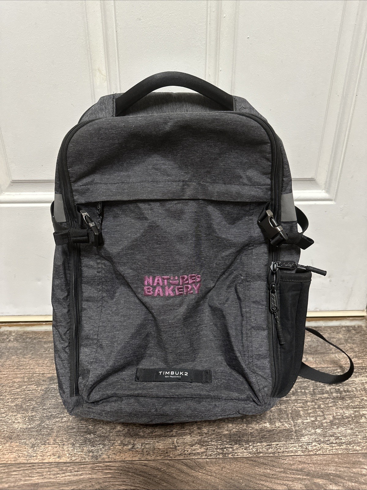 Timbuk2 The Division Pack Jet Black Gray Laptop Backpack TSS19 Nature’s Bakery