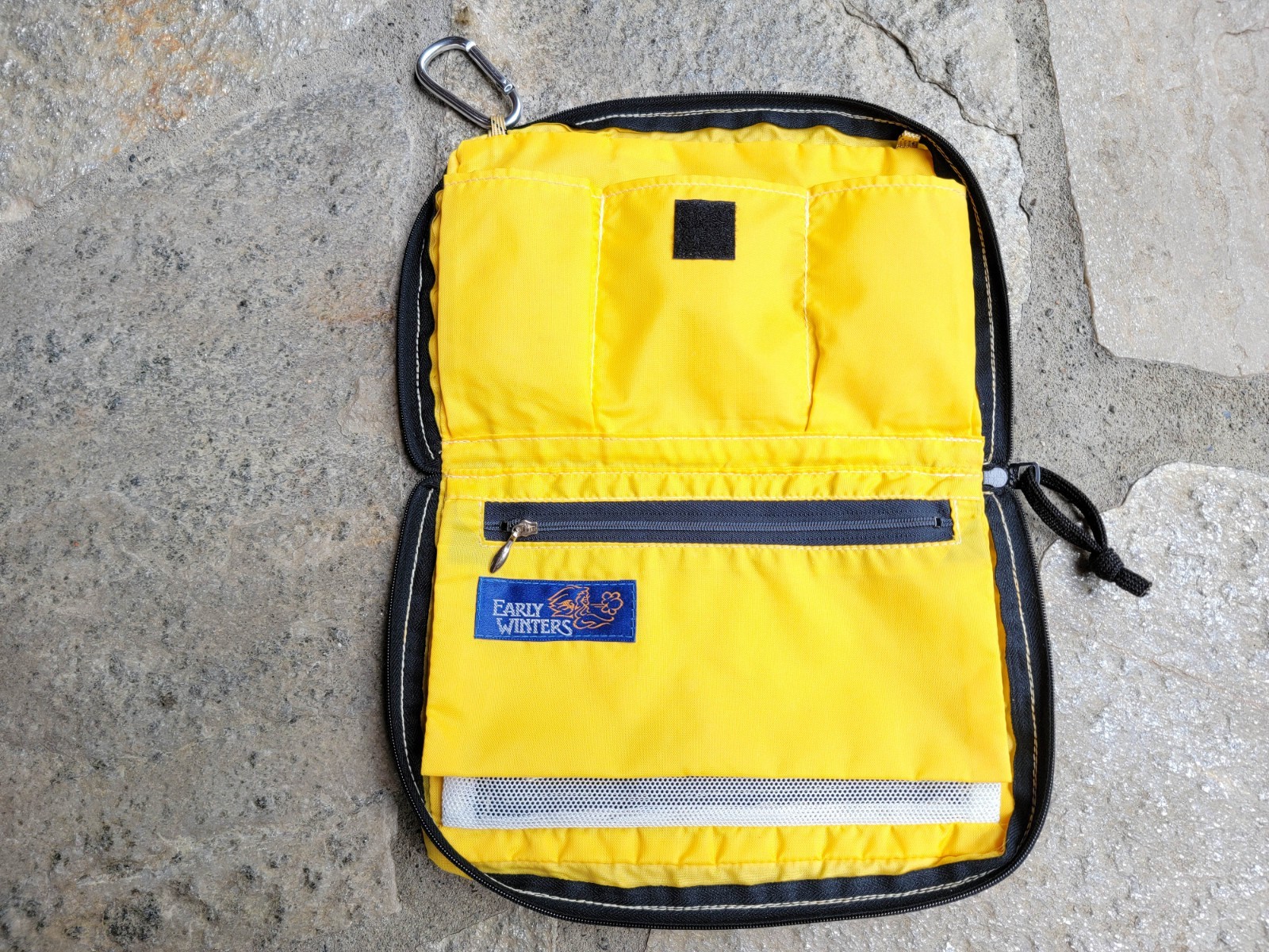 EARLY WINTERS (USA) VTG Hanging Toiletry Bag Backpacking Camping Pouch Organizer