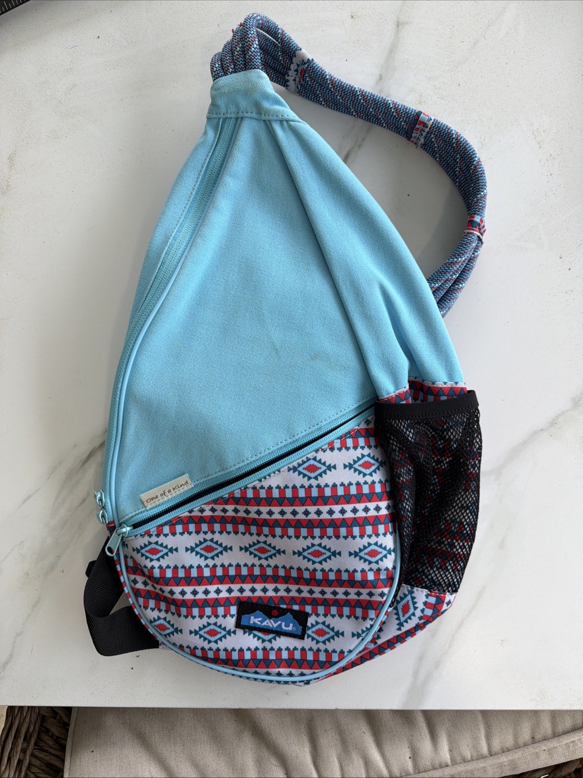 KAVU Rope Sling Bag Crossbody Backpack Adjustable Strap Shoulder Outdoor