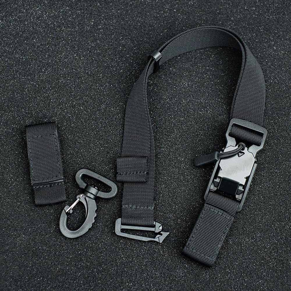 Messenger Bag 3 Point Belt with Magentic Quick Release Buckle Stability Belts Ad