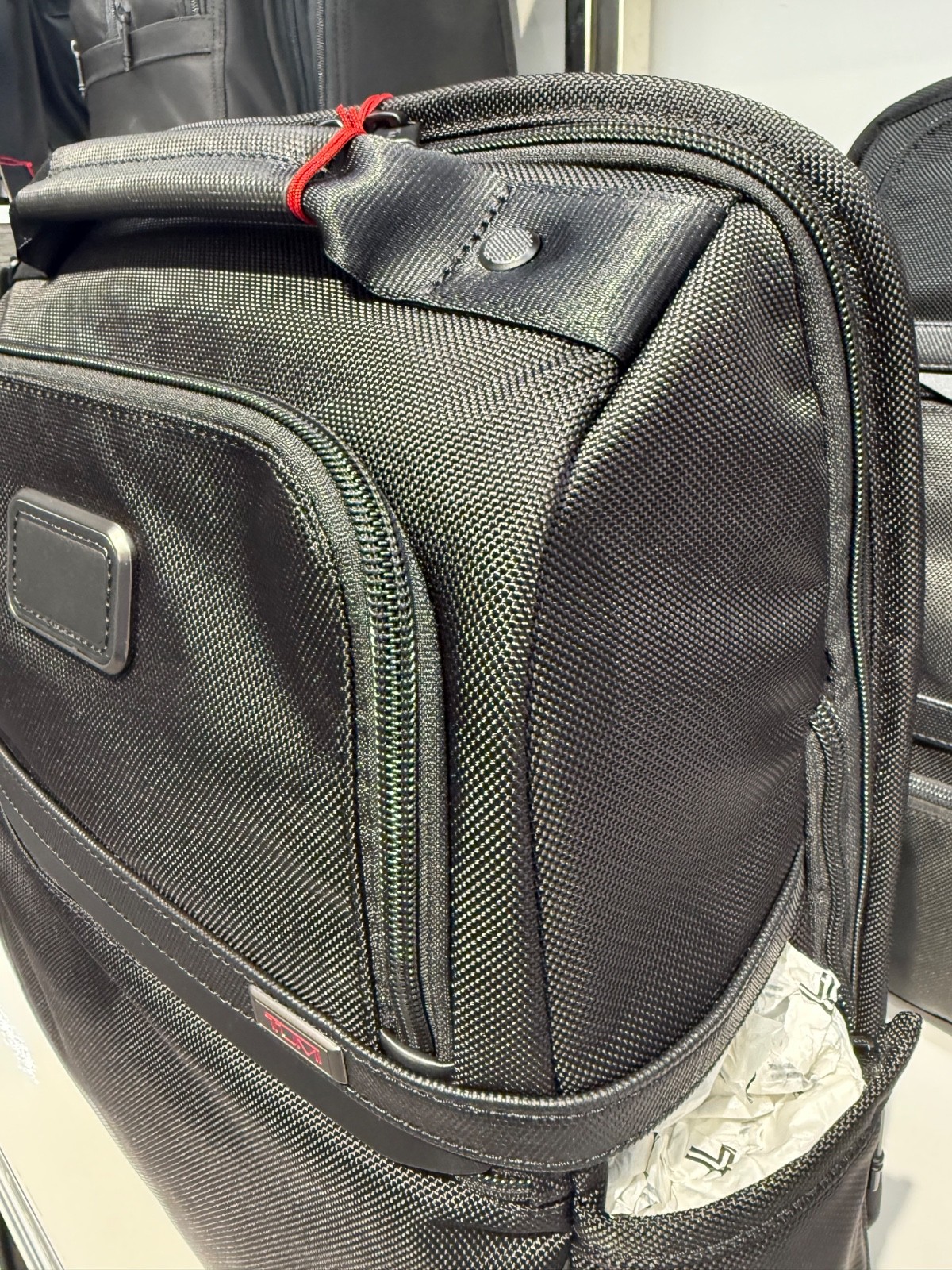 NEW Tumi ALPHA 16.5” Ballistic SLIM SOLUTIONS BRIEF PACK Laptop Backpack – BLACK