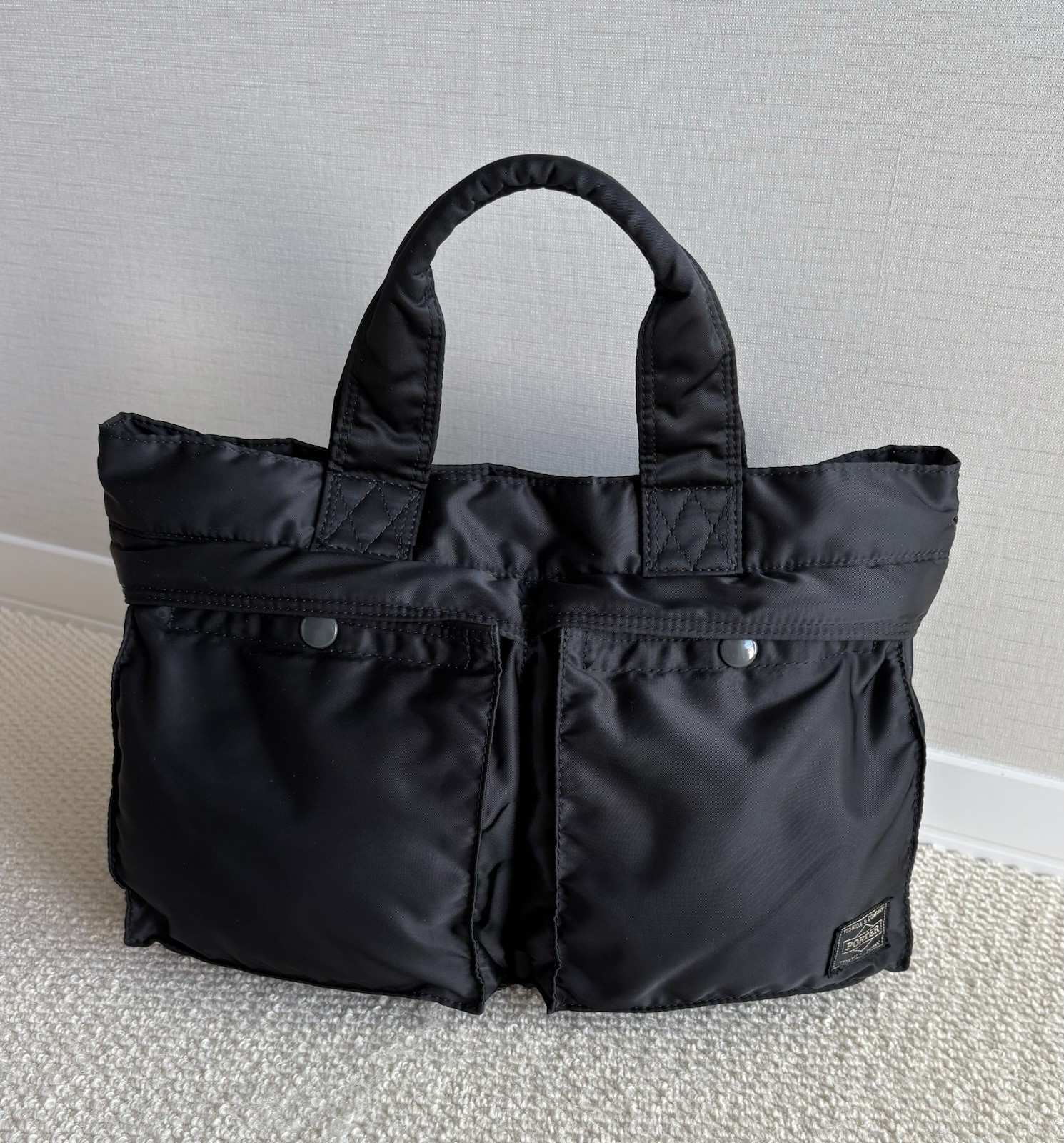 Yoshida & Co. Porter Tanker Toto Bag Black Used Excellent Japan 33cm×23cm×13cm