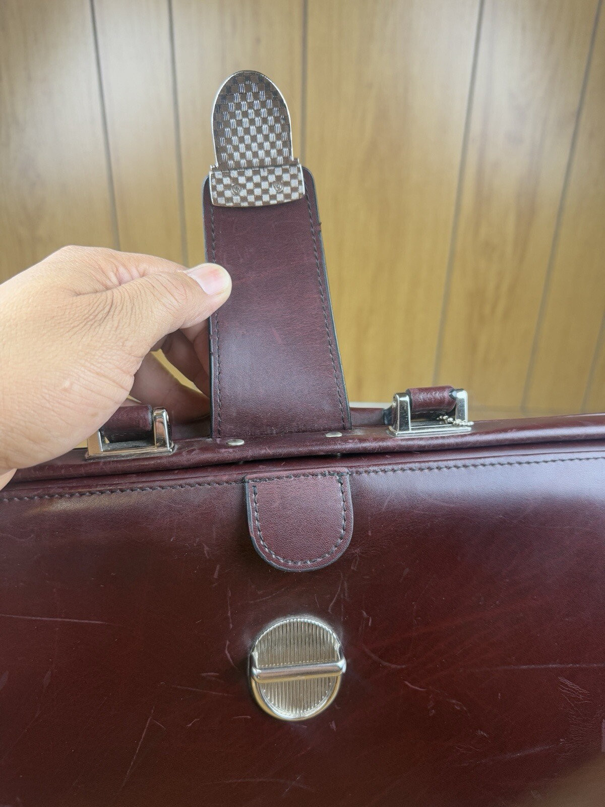 Jack Georges Elements Classic Leather Briefbag Briefcase Laptop Case With Lock