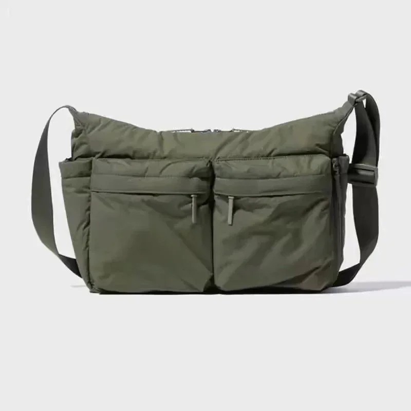 UNIQLO Casual Multi-pocket Messenger Bag Men Women Shoulder Bag Travel Sport Bag