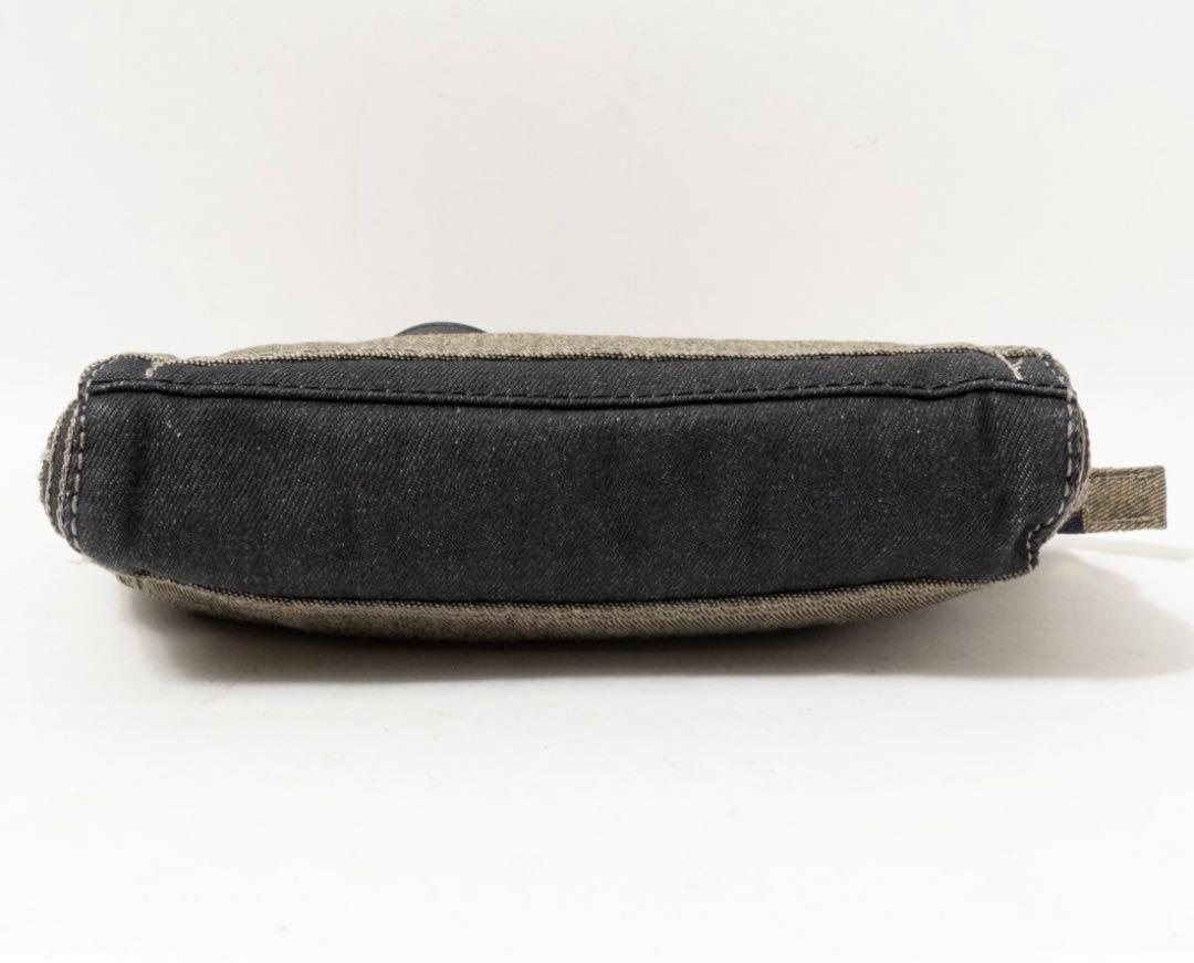 Diesel Men Shoulder Bag Leather Denim Fabric 16x5x24cm Luxury Stylish Casual LTD