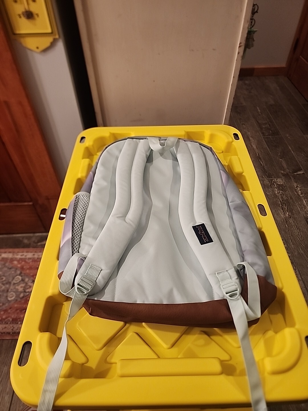 JanSport Cool Student 17.5″ Backpack – Platinum Puddles
