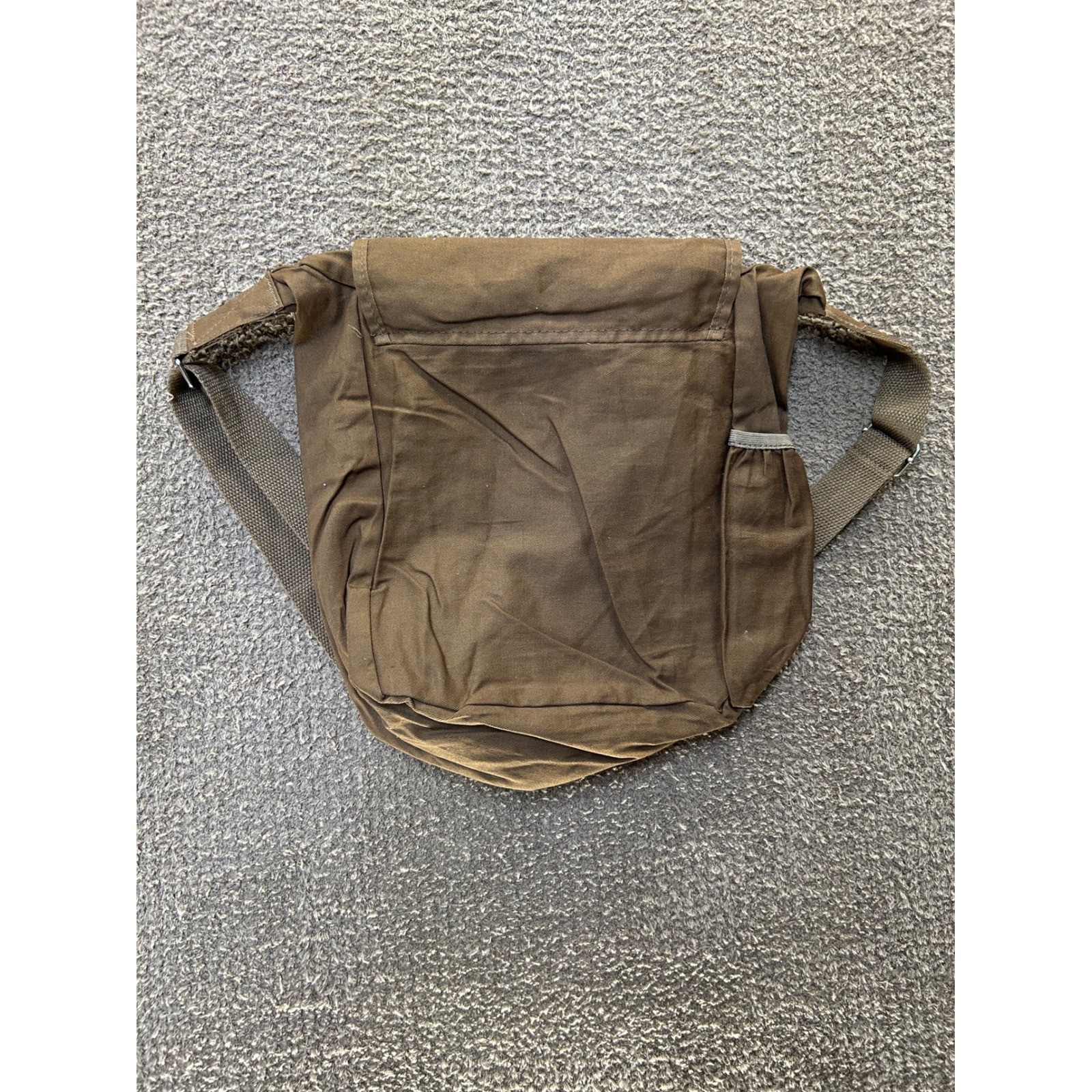 National Parks Conservation Association Brown Cotton Twill Satchel Messenger Bag