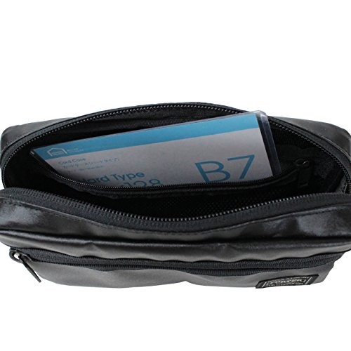 Yoshida Bag PORTER TACTICAL POUCH Black 654-07078 Made in JAPAN Polyester Nylon