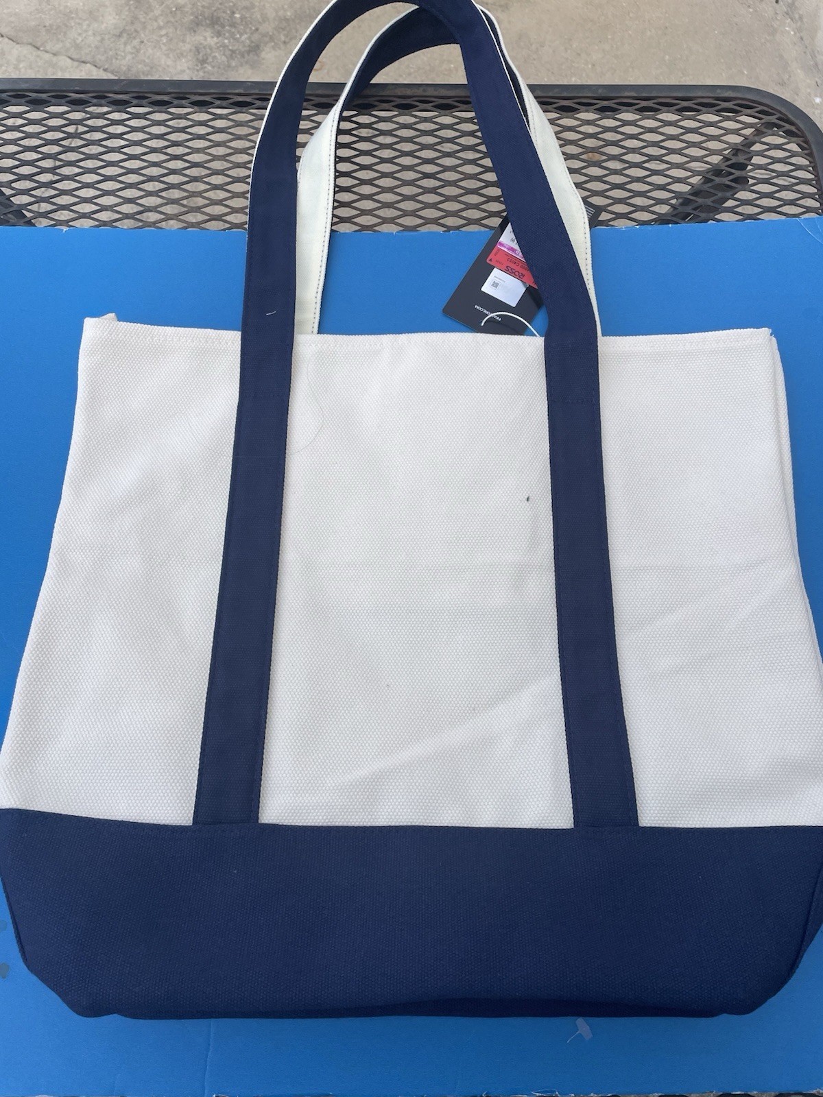 FIFA World Cup 2026 Official Licensed Reusable Canvas Tote Bag Blue Collectible