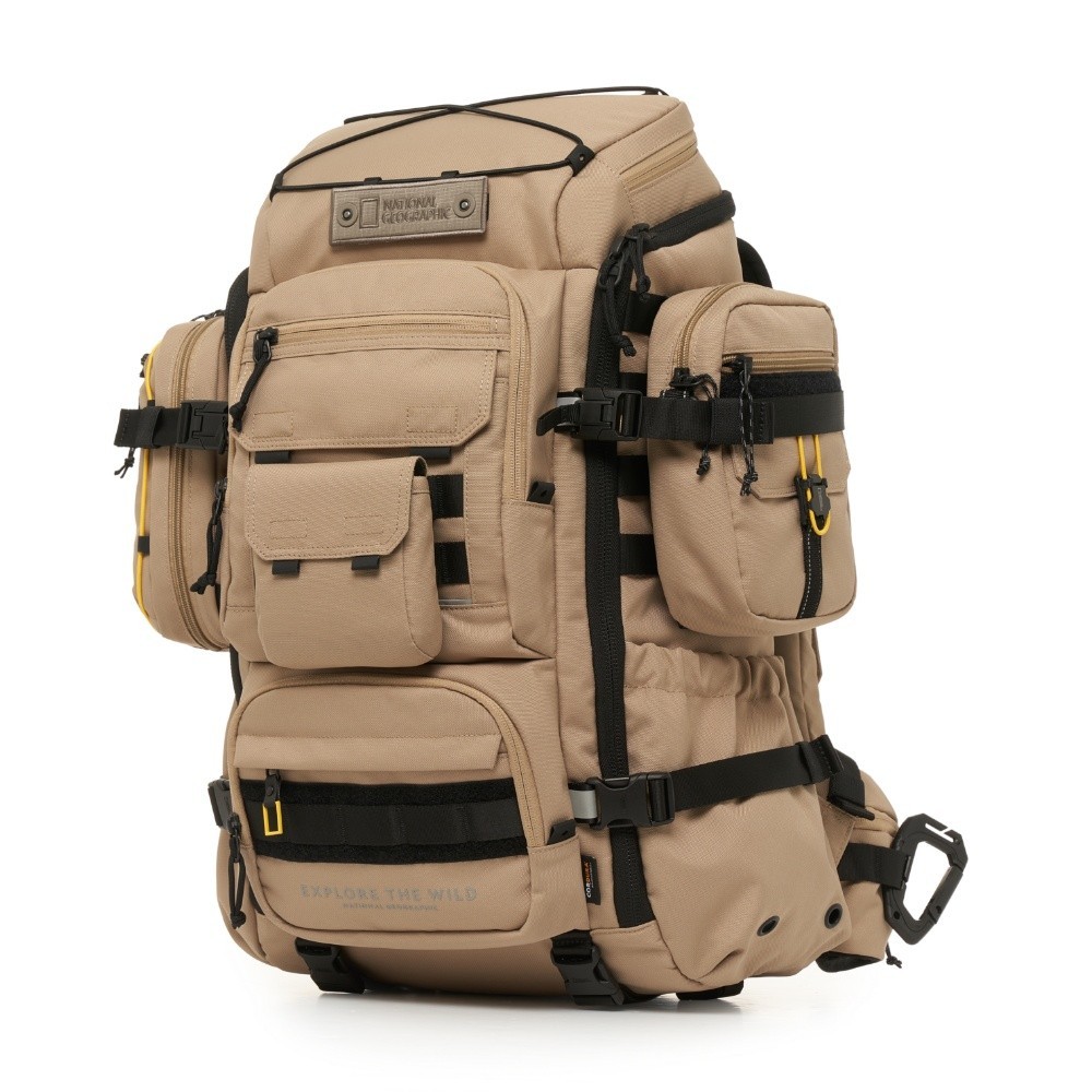 National Geographic FIELD ENGINEERED Backpack Bag Men Women Travel Hiking Laptop