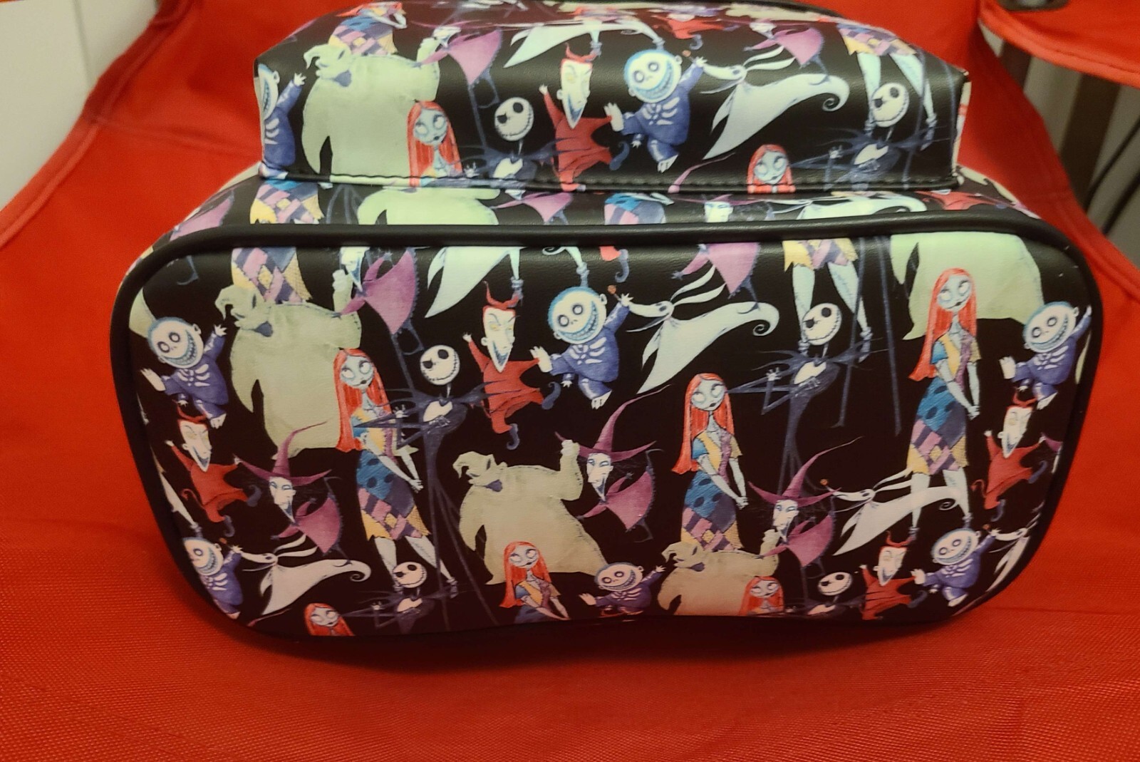 Nightmare Before Christmas Allover Watercolor Character Print Mini Backpack NWT