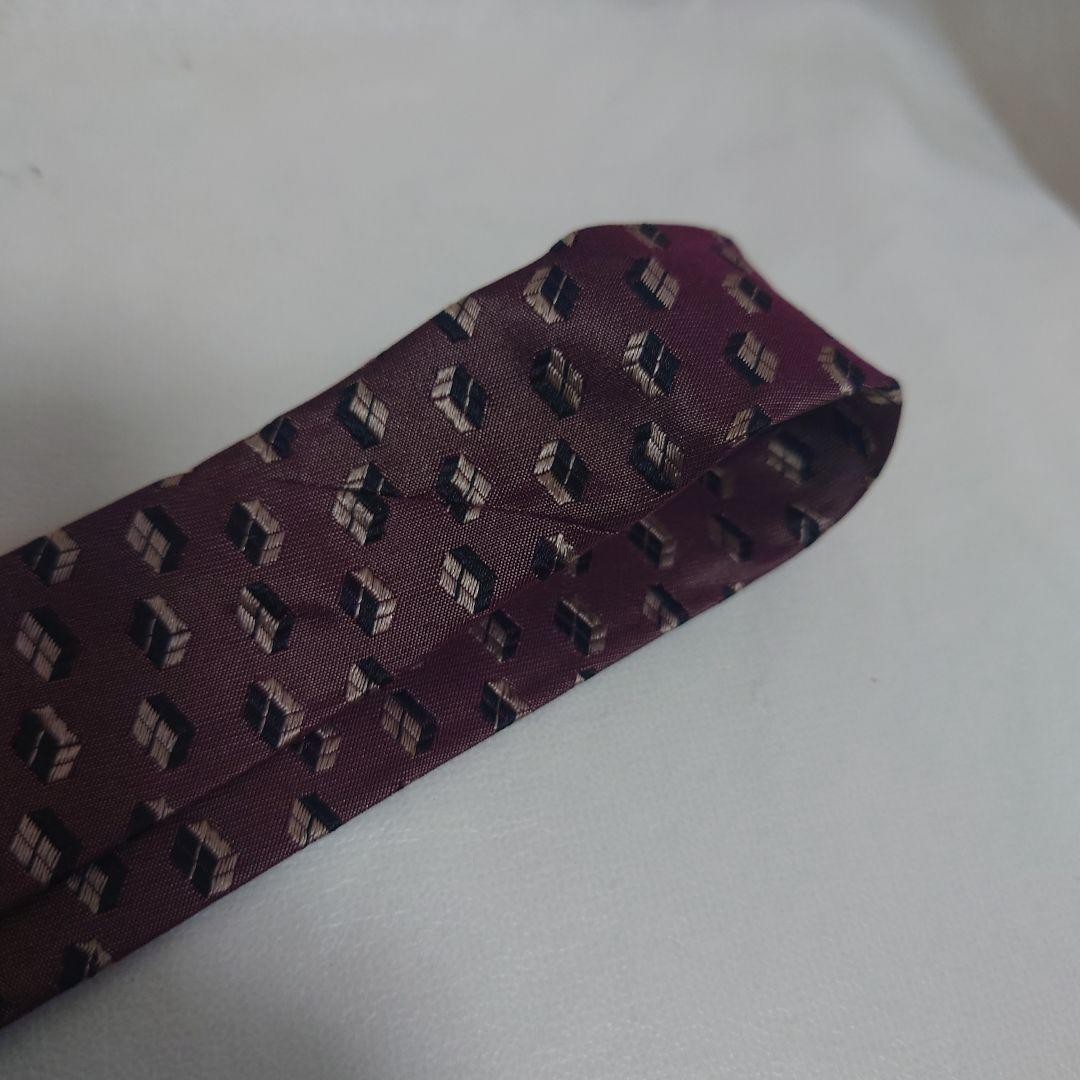 Donna Karan New York Tie Brown Patterned Men’s Neckwear
