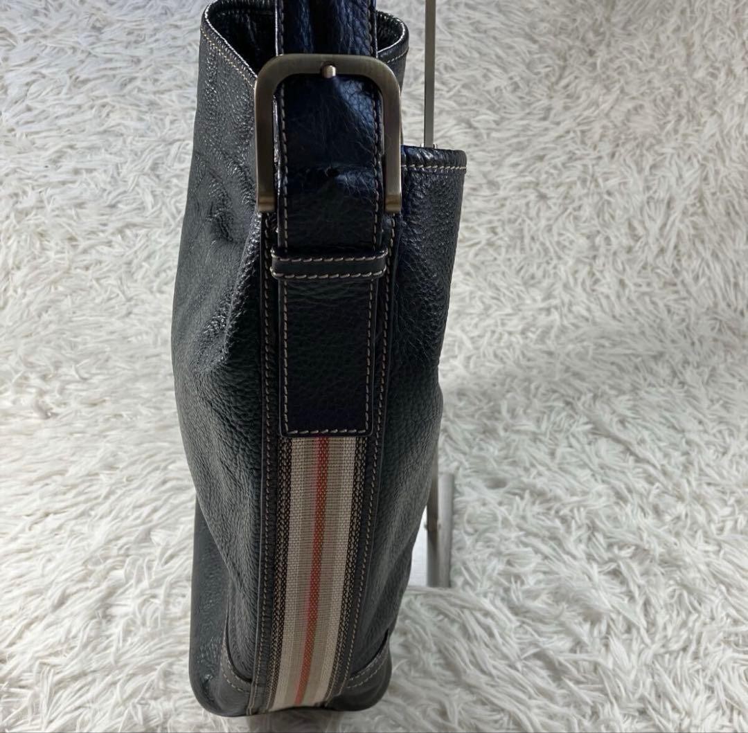 Authentic Burberry Leather Tote Bag Men’s Women’s 35cm x 37cm Large Capacity Bla
