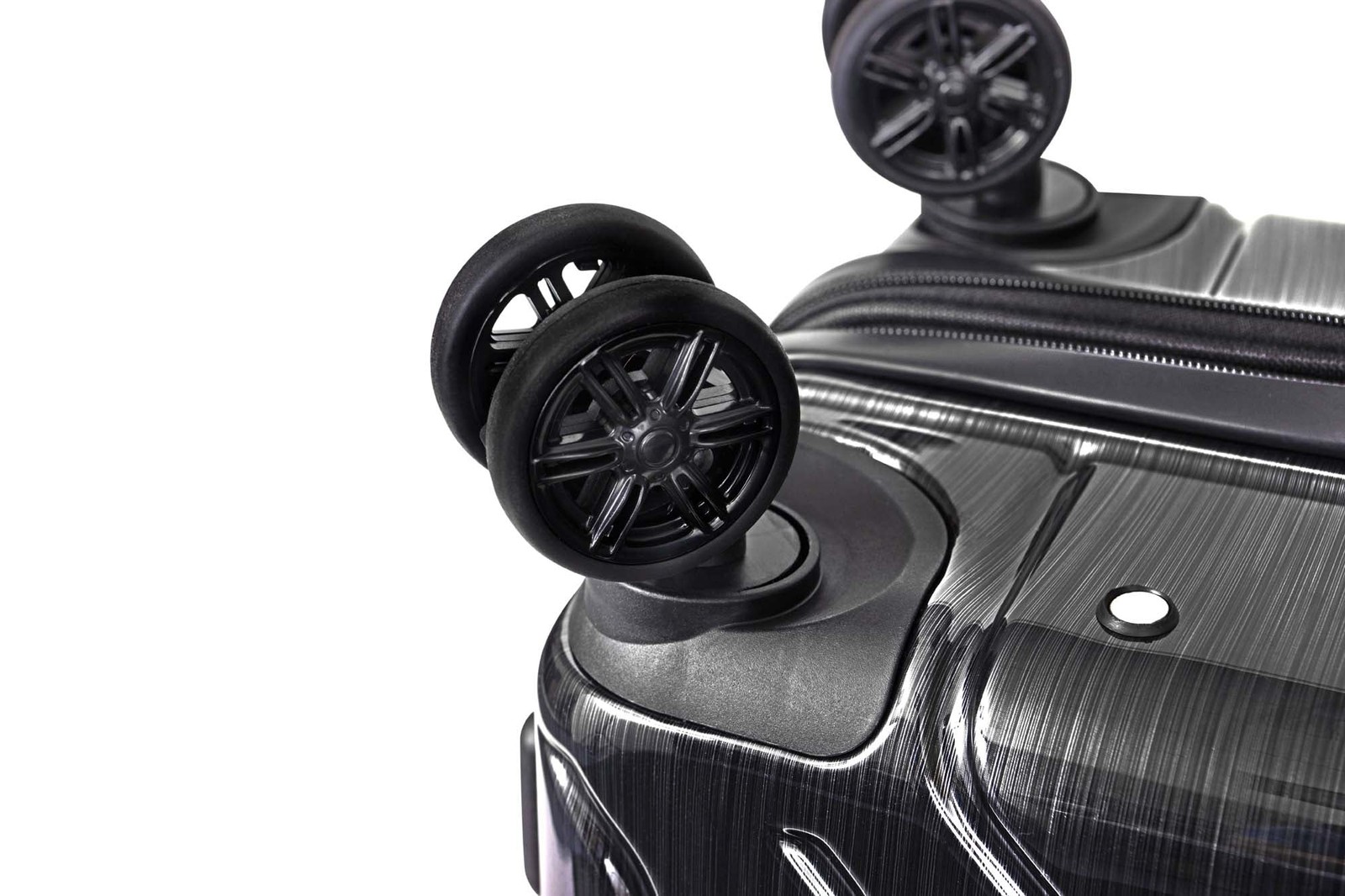 NONSTOP New York Elite Luggage Expandable Spinner Travel Suitcase 3 Piece U2