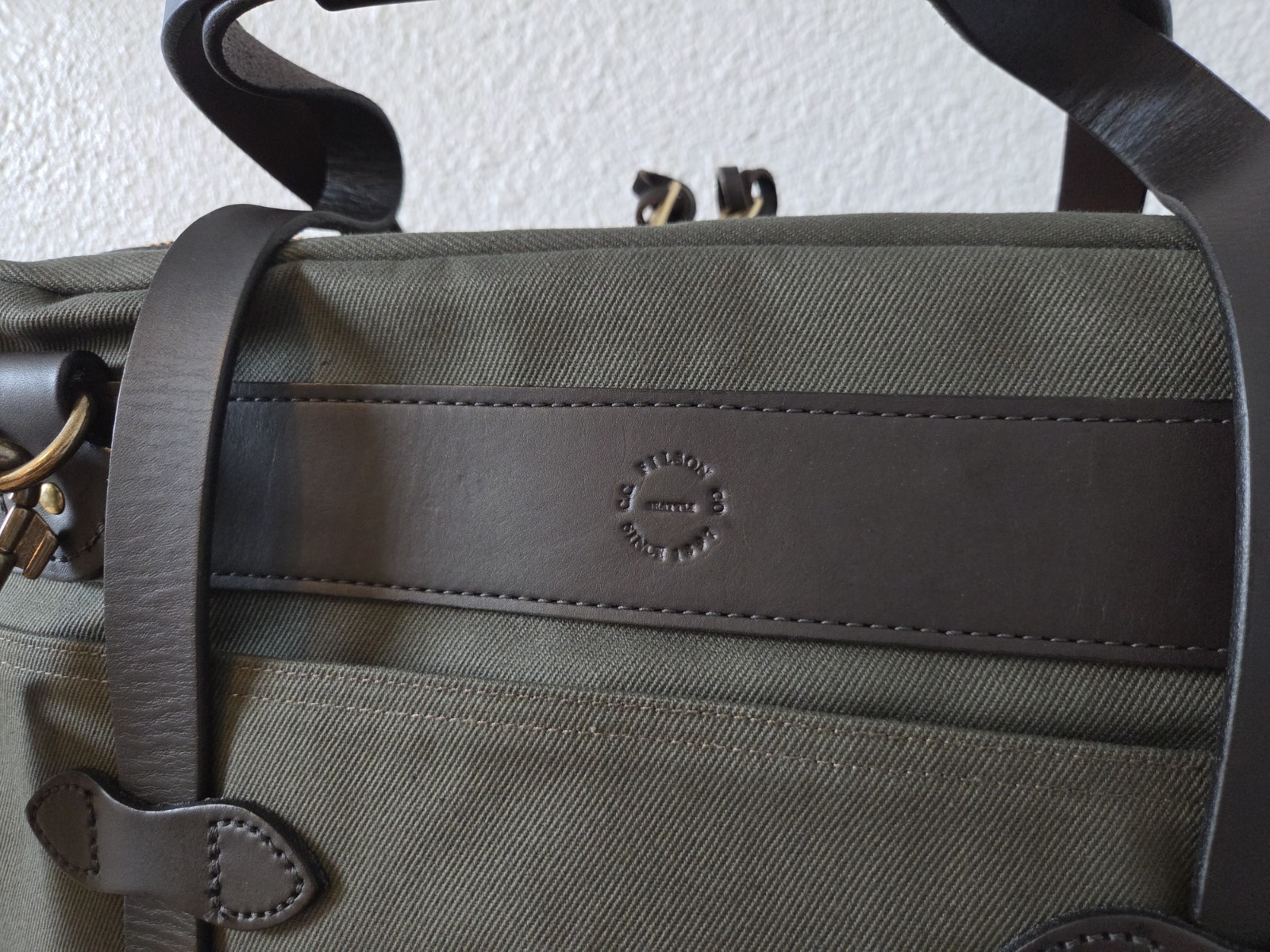 Filson Small Rugged Twill Pullman Suitcase | NWT | Otter Green | Made in USA