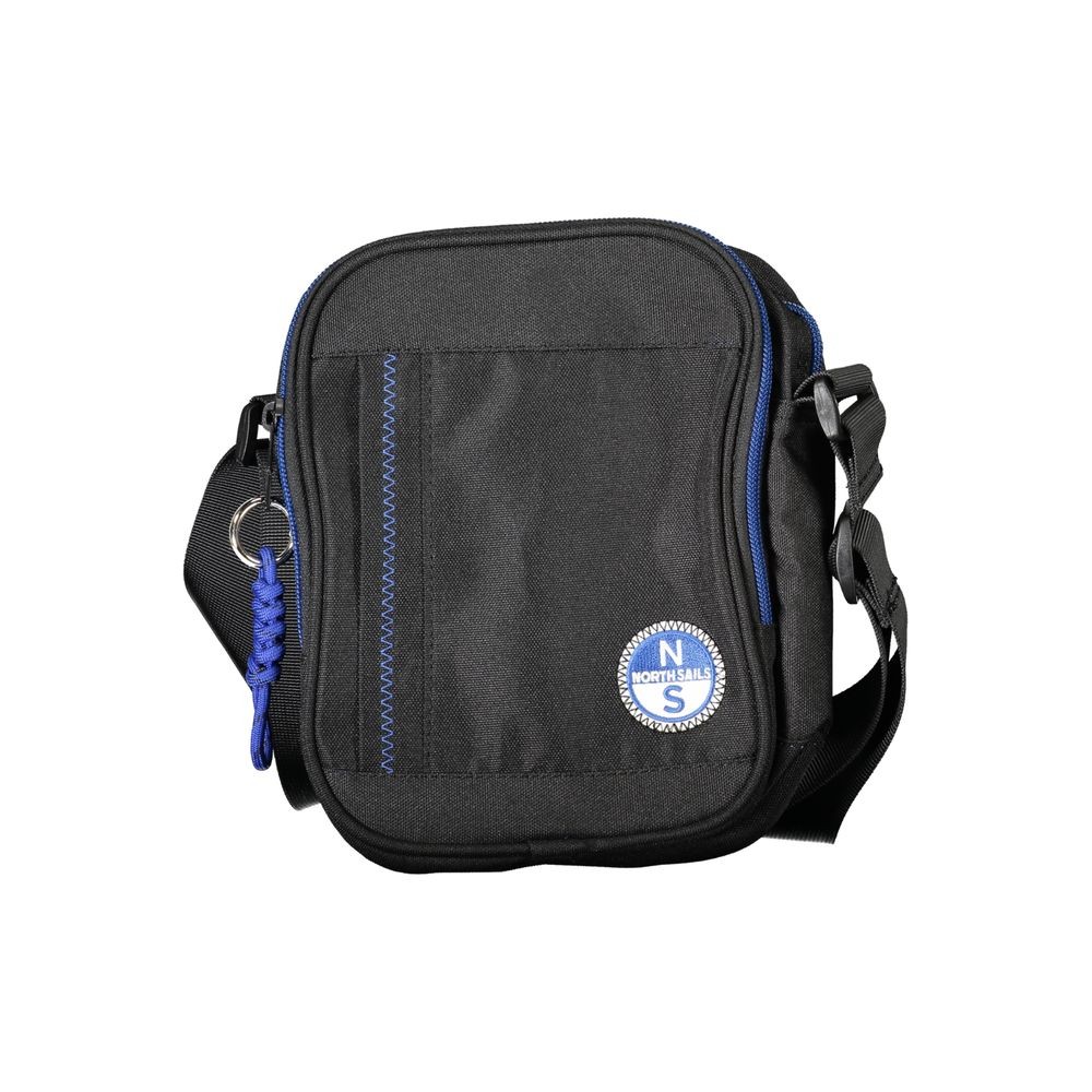 North Sails Nero Polyester Mens Shoulder Bag 100% Authentic