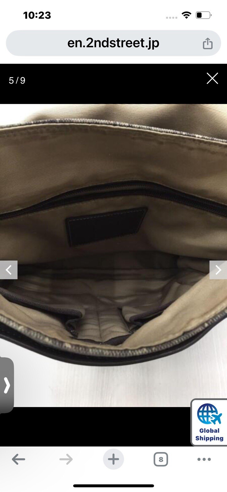 New COACH Heritage Web Green Brown Canvas Logo Leather Messenger Bag #F70627 U2