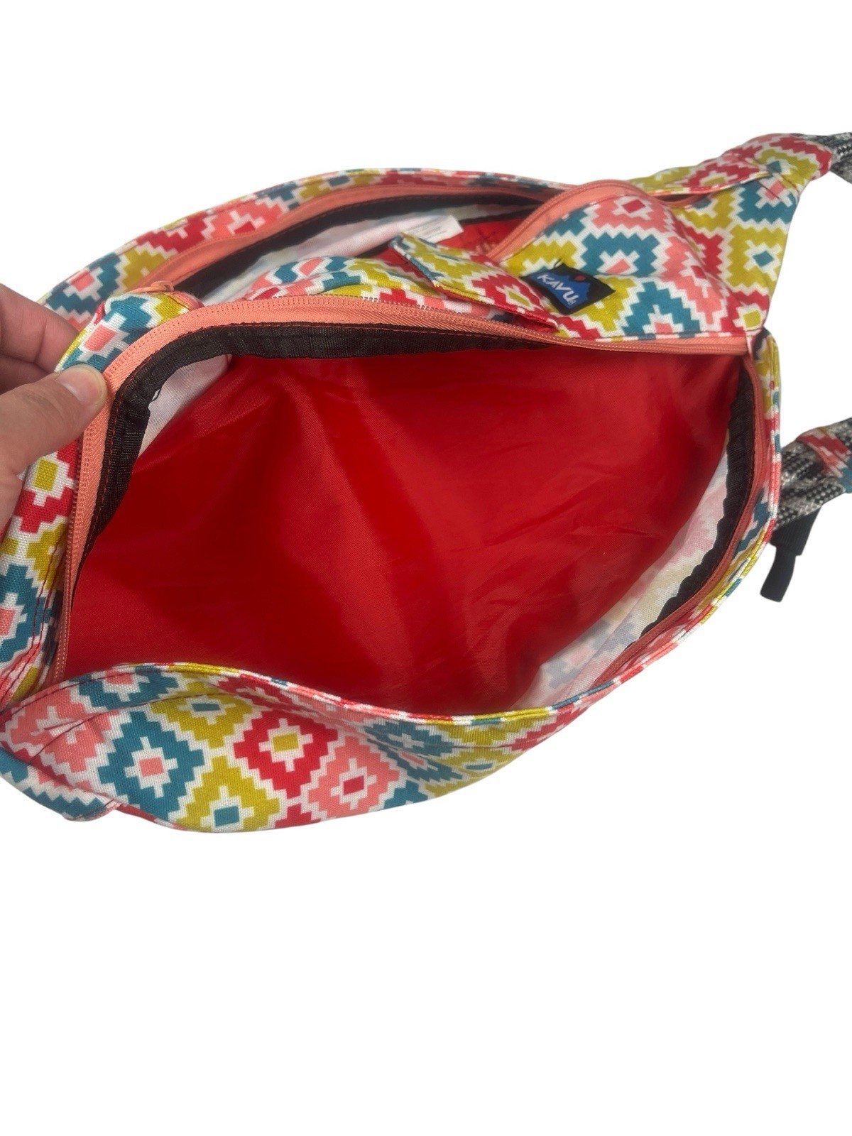 Kavu Rope Bag “Spring Montage” (923-754) Multi-colored Slingbag