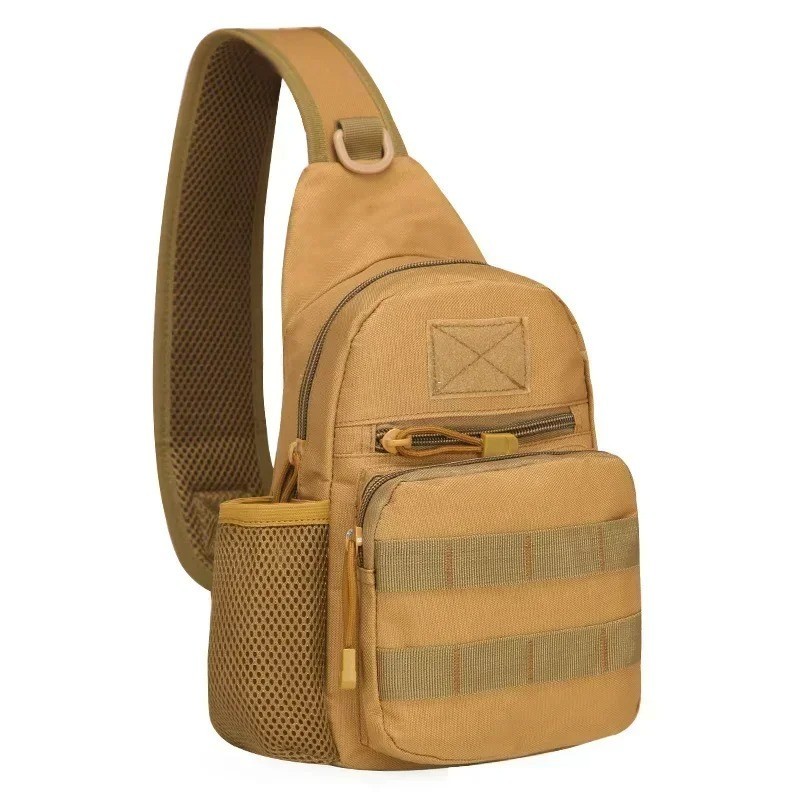 Men Outdoor Tactical Backpack Shoulder Sling Bag Chest Pack Sport Travel Hiking