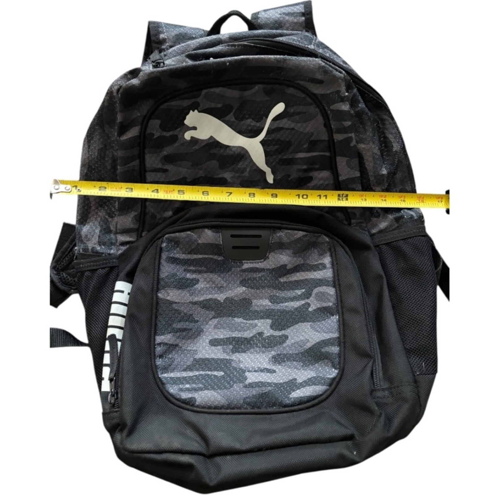 Puma Evercat Contender 3.0 Black & Gray Camo Unisex Backpack