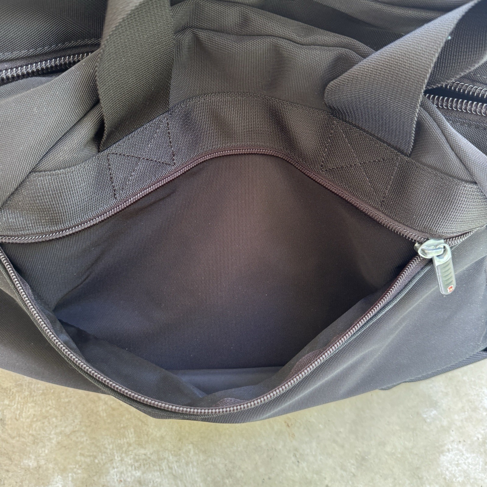 VICTORINOX Swiss Precision Gear ‘PG CARGO’ Duffel Black Ballistic Nylon