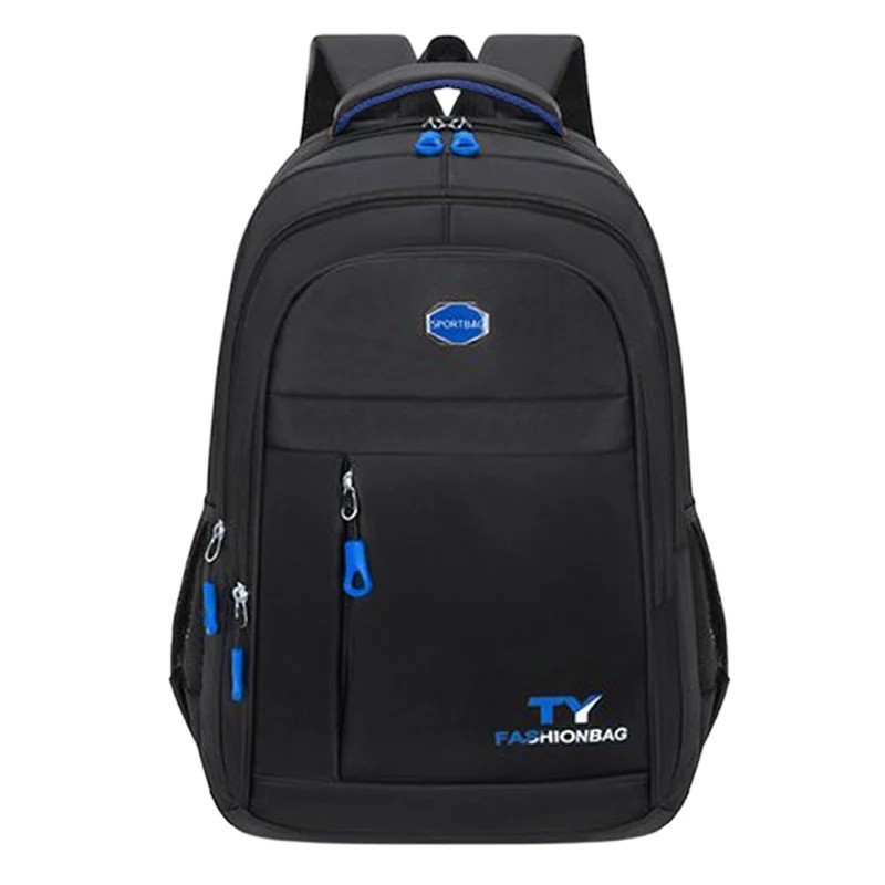 Men’s and Women’s Double-Shoulder Backpack – Solid Color – Business Travel Trip