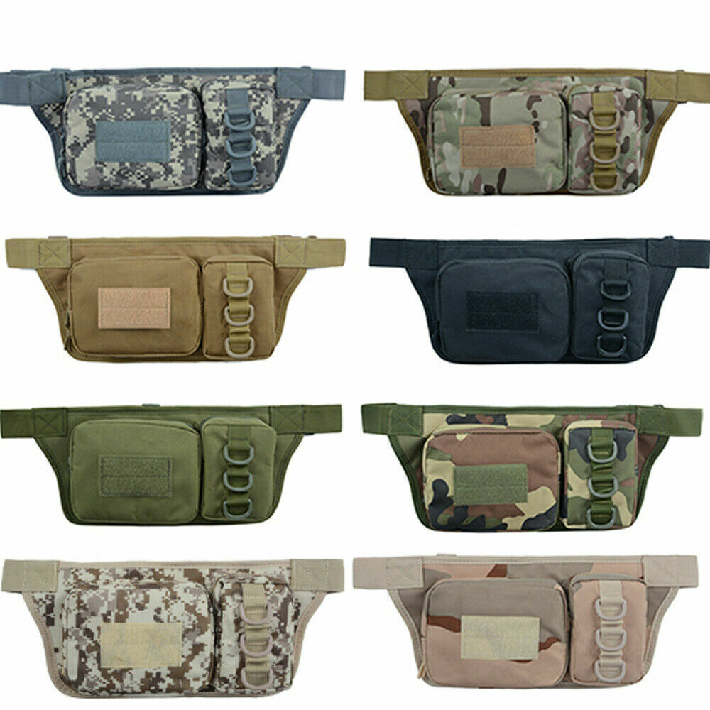 Utility Tactical Fanny Waist Pack Pouch Military Camping Outdoor Belt Bag Unisex